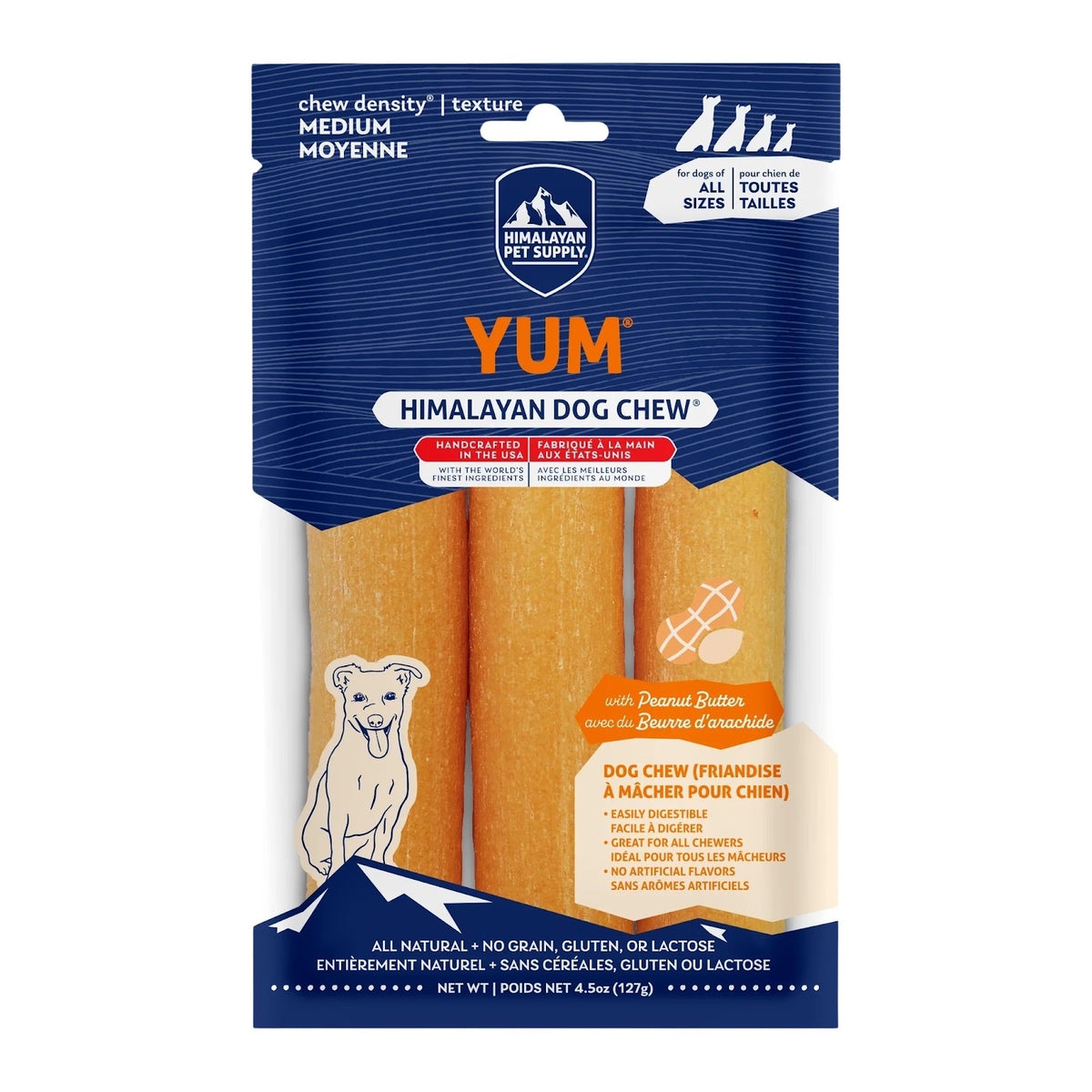 Gâterie à mâcher Yum pour chien