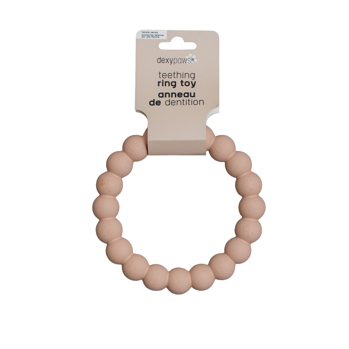 Anneau à mâcher ultra robuste pour chien
