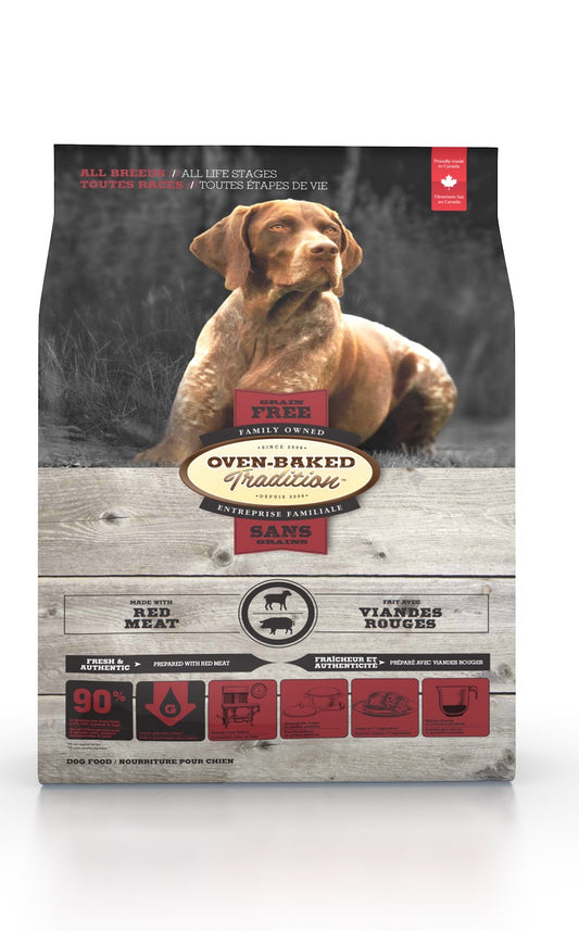 Nourriture sèche sans grains pour chien