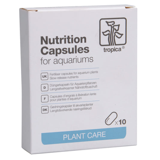 Engrais Nutrition Capsules pour plantes d'aquarium (paquet de 10)