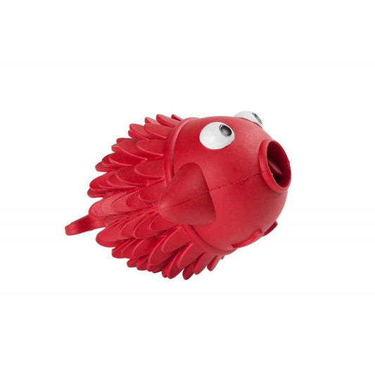Poisson distributeur de friandises en caoutchouc - jouet pour chien