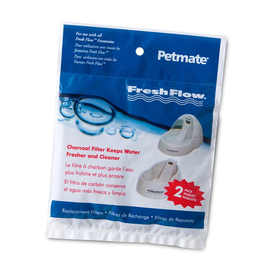 Filtres de remplacement pour fontaines Fresh Flow paquet de 2 - fontaine pour chien et chat