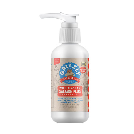 Huile de saumon Plus - supplément pour chien et chat