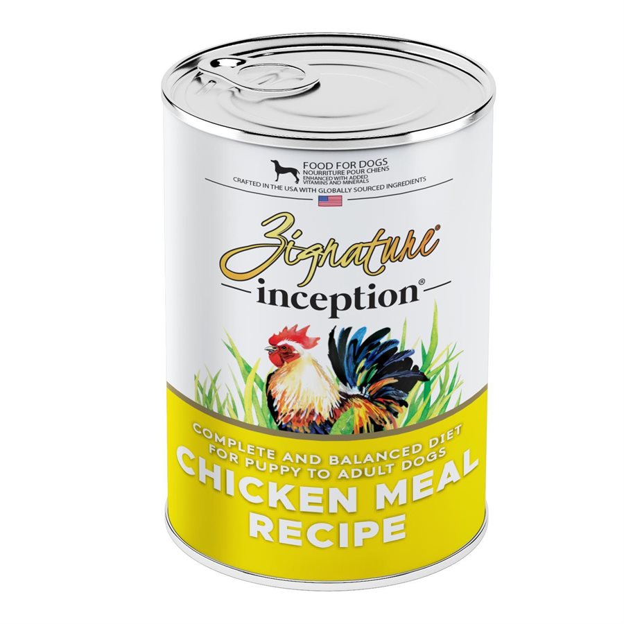 Recette à base de viande avec grains en conserve - nourriture humide pour chien