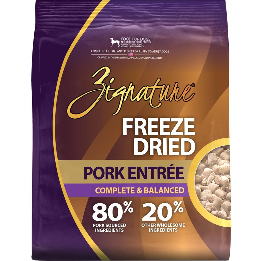 Entrée lyophilisée - nourriture lyophilisée pour chien