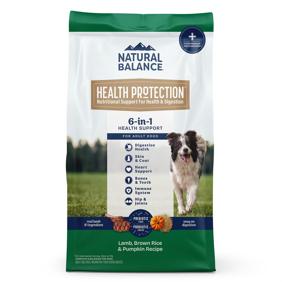 Health Protection riz brun et citrouille - nourriture sèche pour chien