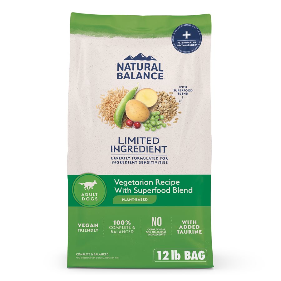 Formule végétarienne Natural Balance - nourriture sèche pour chien