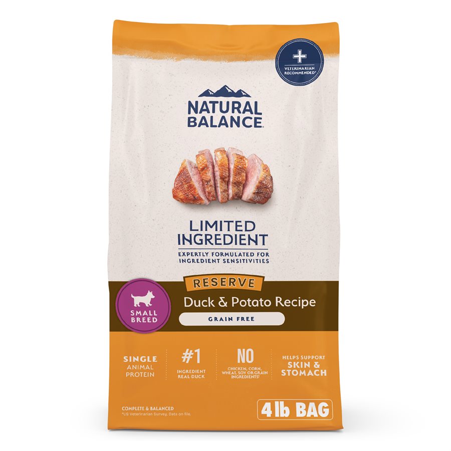 Ingrédients limités sans céréales petites bouchées - nourriture sèche pour chien Natural Balance