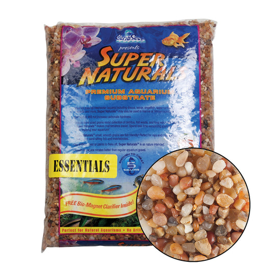 Substrat Super Naturals gemstone creek pour aquarium - CaribSea