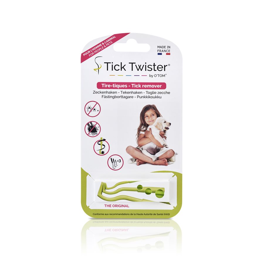 Crochets tire-tiques ensemble de 3 - anti-tiques pour chien et chat