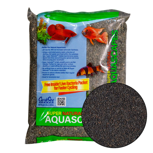 Substrat Super Naturals Aquascapes midnight river pour aquarium 5 lb