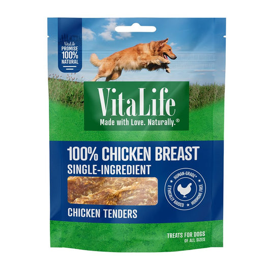 Petits filets de poulet séchés 400 g - gâterie pour chien
