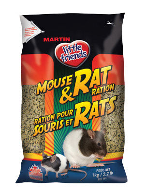 Nourriture extrudée pour souris et rat 1 kg