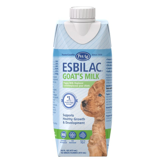 Esbilac lait de chèvre liquide 473 ml - supplément pour chien