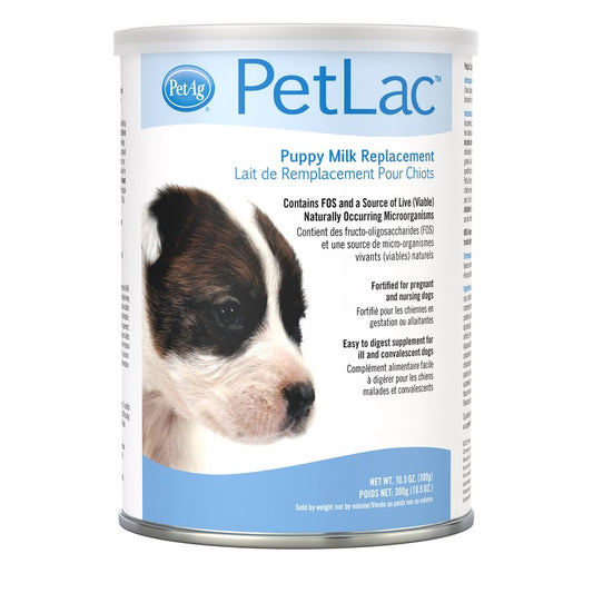 PetLac lait en poudre pour chiots 298 g - supplément pour chien
