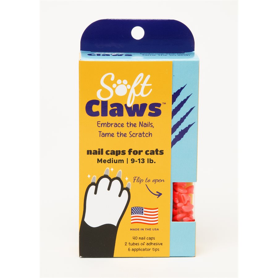 Capuchons à griffes - toilettage pour chat