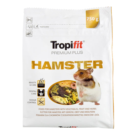 Nourriture Premium Plus pour hamster 750 g