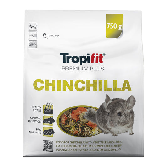 Nourriture Premium Plus pour chinchilla - Tropifit