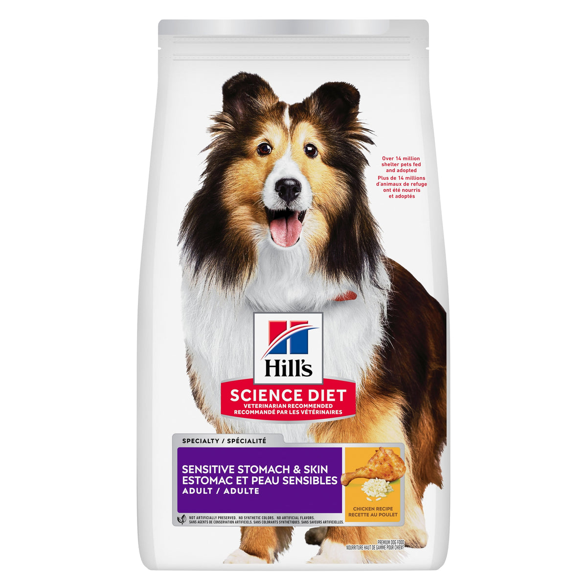 Estomac et peau sensibles adulte poulet - nourriture sèche pour chien