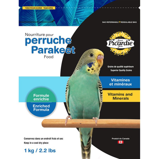 Nourriture vitaminée pour perruche Picardie