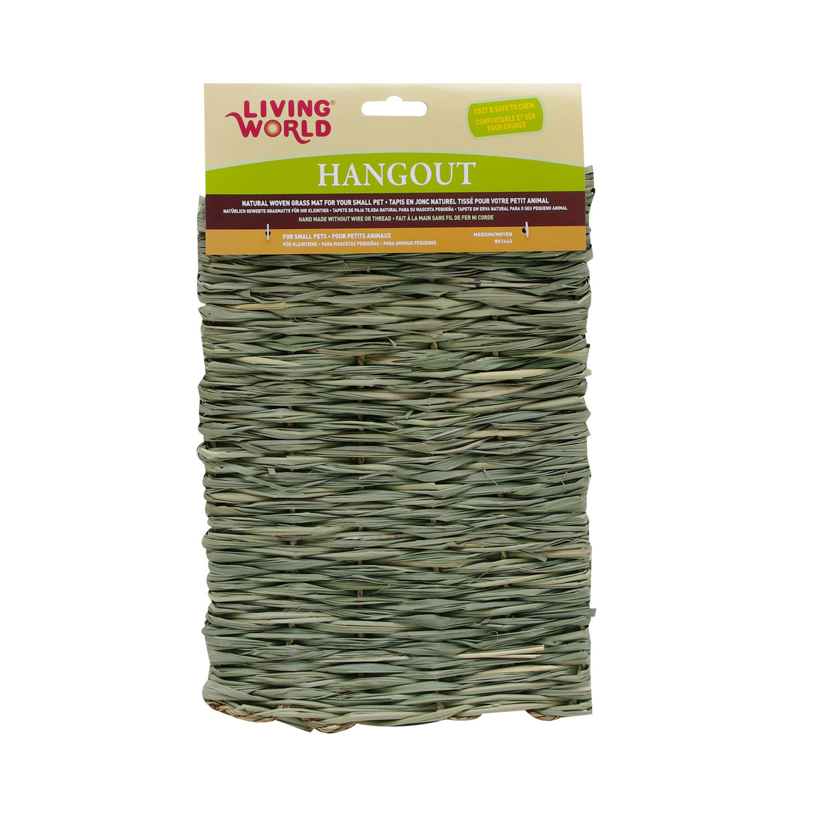 Tapis Hangout en jonc tressé
