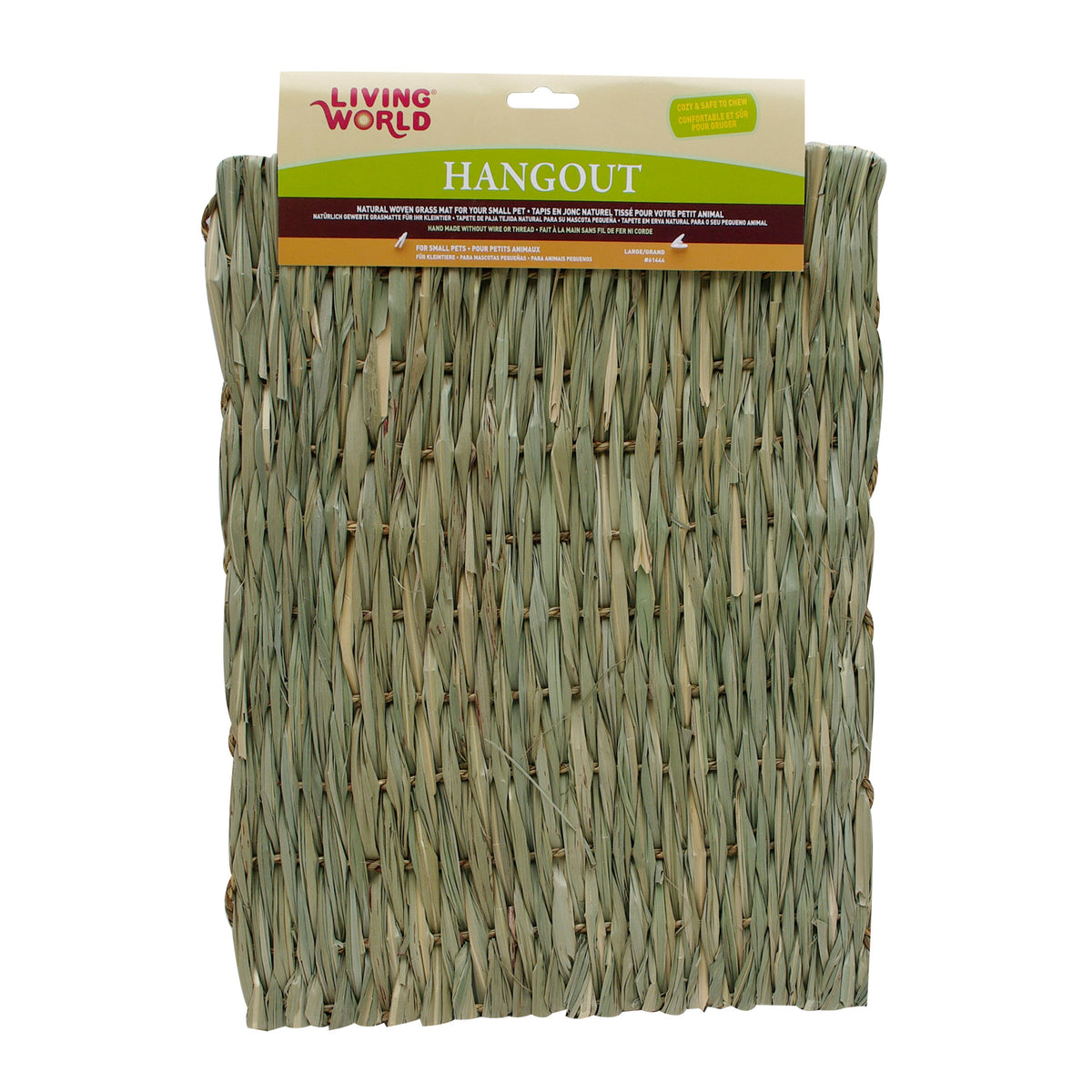 Tapis Hangout en jonc tressé
