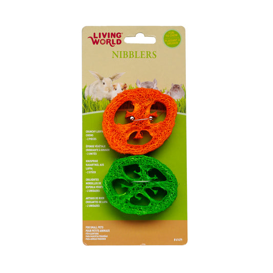 Jouets à gruger Nibblers en éponge végétale (paquet de 2)
