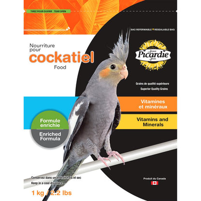 Nourriture vitaminée pour cockatiel Picardie