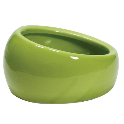 Bol ergonomique en céramique pour petits animaux