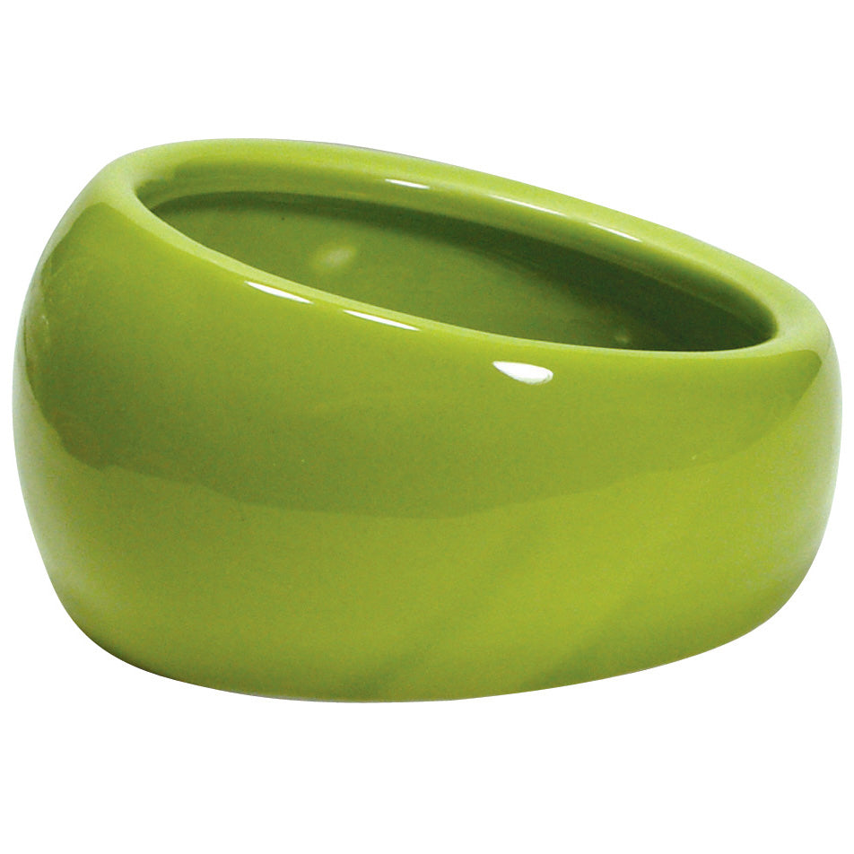 Bol ergonomique en céramique pour petits animaux