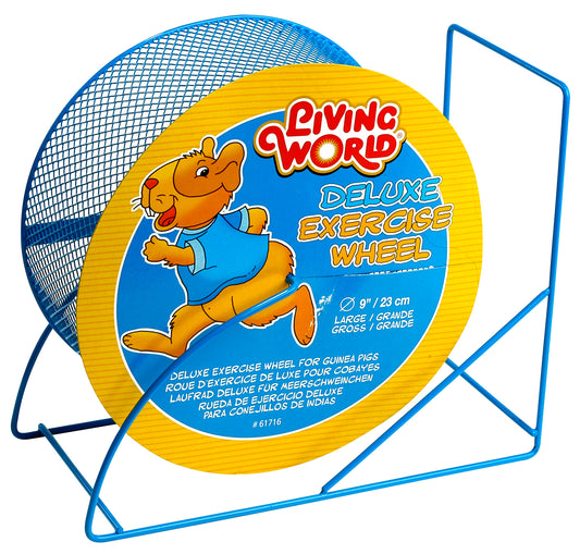 Roue d'exercice de luxe grillagée