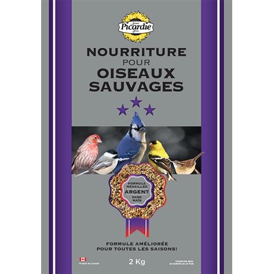 Mélange pour oiseaux sauvages Argent Picardie