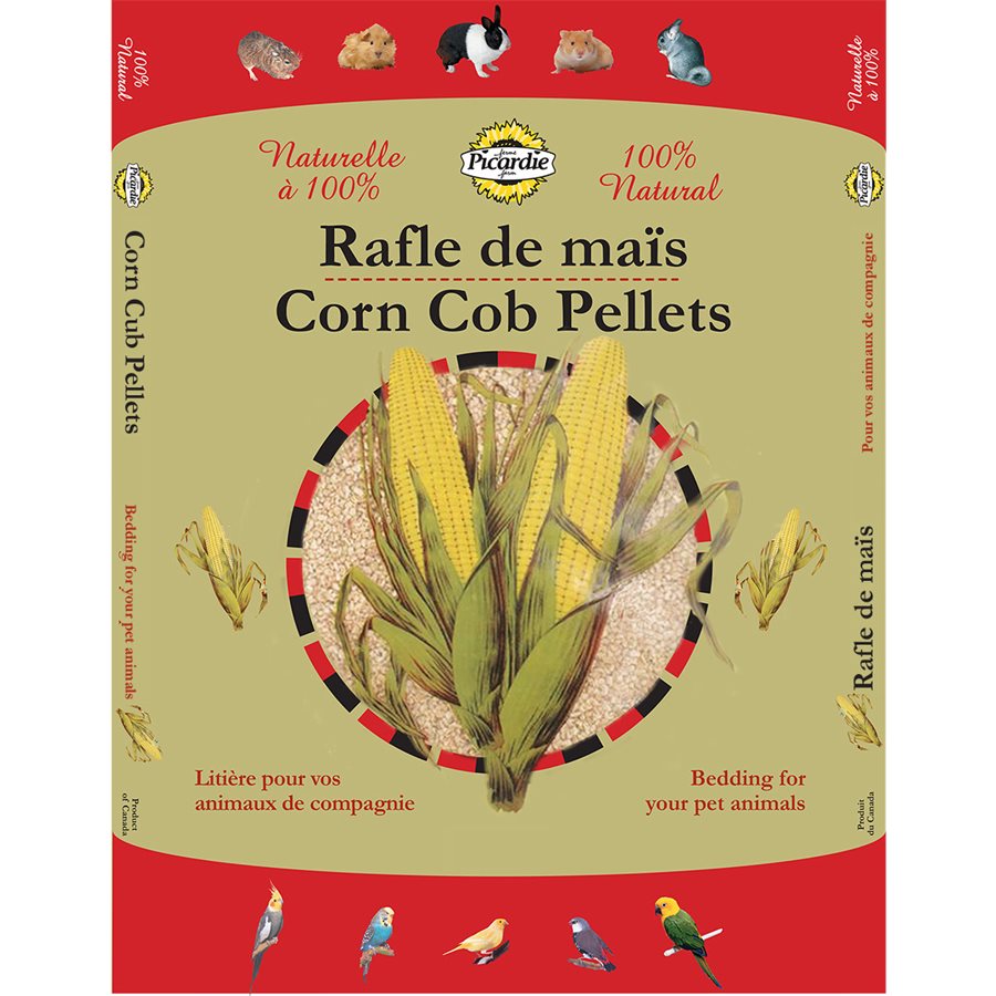 Litière de rafle de maïs Picardie