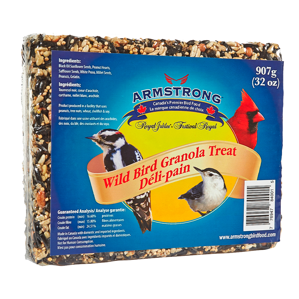 Déli-pain granola vitaminé pour oiseaux sauvages 907 g