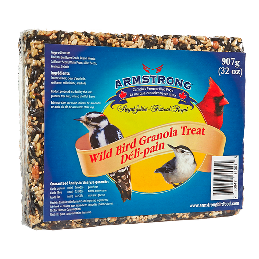 Déli-pain granola vitaminé pour oiseaux sauvages 907 g