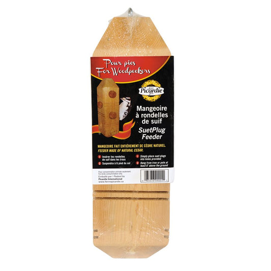 Mangeoire pour rondelles de suif