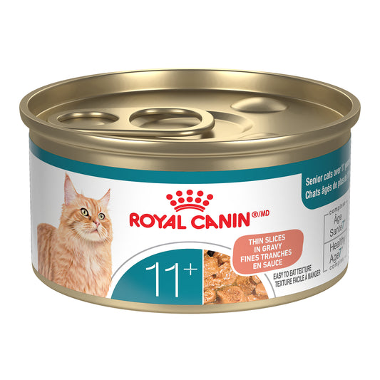 Chat âgé 11+ fines tranches en sauce - nourriture humide pour chat 85 g
