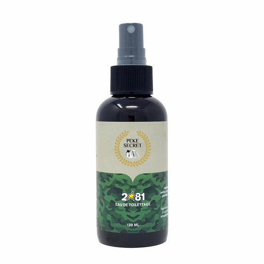 2*81 Secret - eau de toilettage pour chien