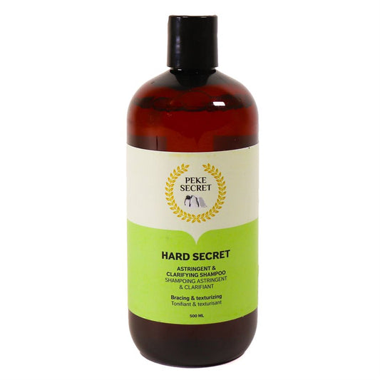 Hard Secret 500 ml - shampoing pour chien
