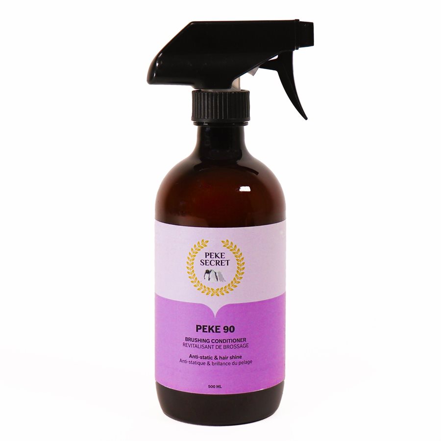 Peke 90 - revitalisant de brossage pour chien et chat