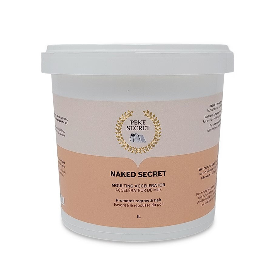 Naked Secret - traitement contre la mue pour chien et chat