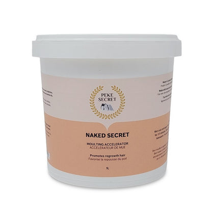 Naked Secret - traitement contre la mue pour chien et chat