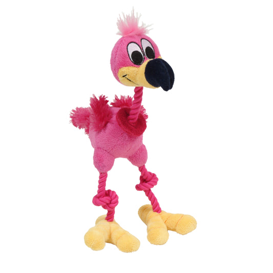 Jouet en peluche Puppy Luvz avec organe sonore, flamant rose