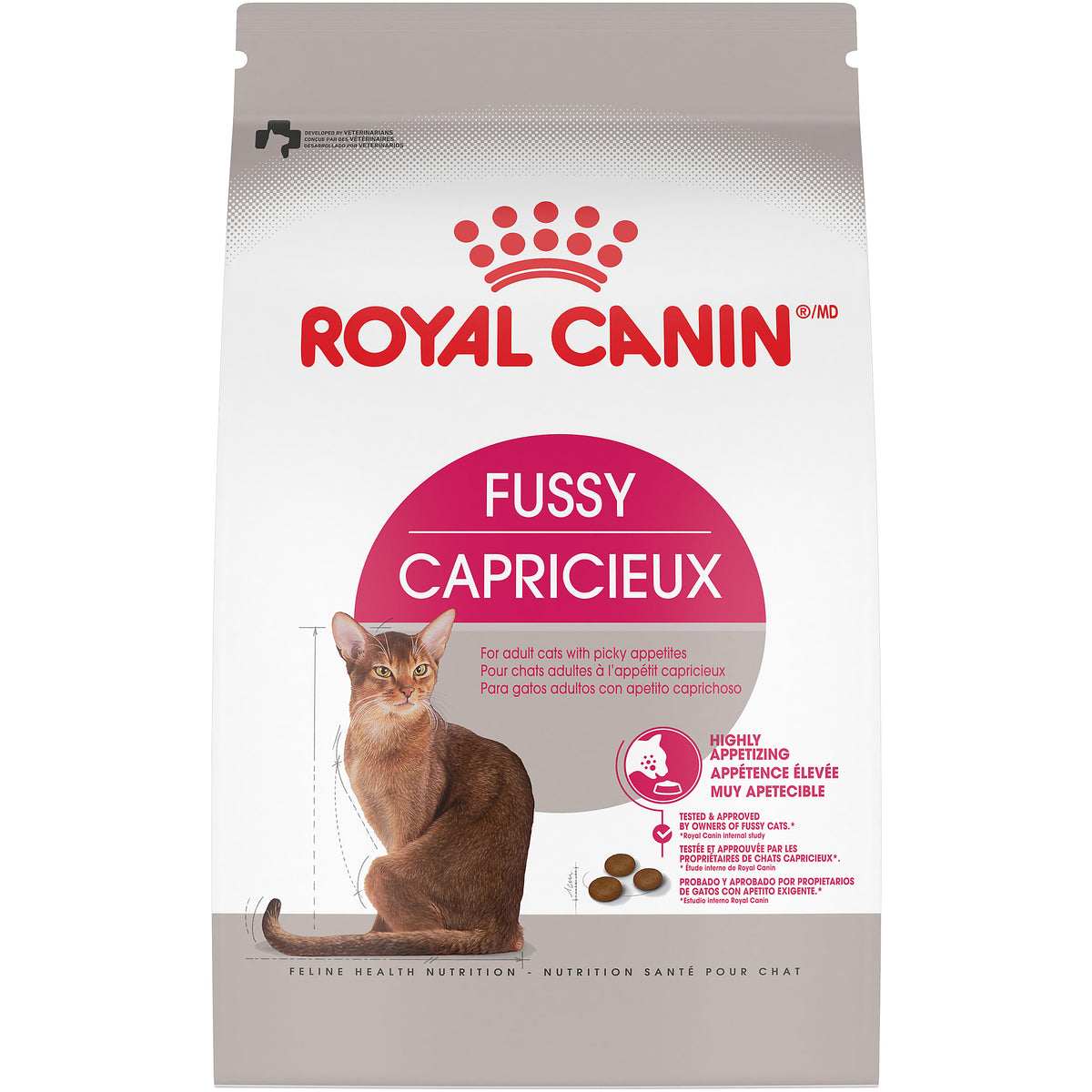 Chat capricieux - nourriture sèche pour chat 3,2 kg