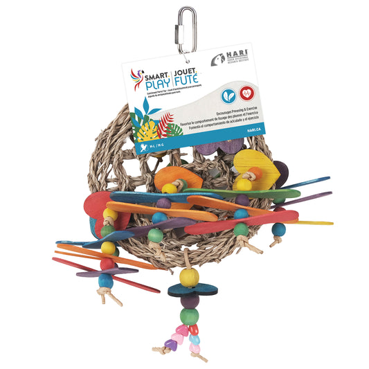 Jouet d'enrichissement Jouet.Futé pour perroquets, flèches de Cupidon