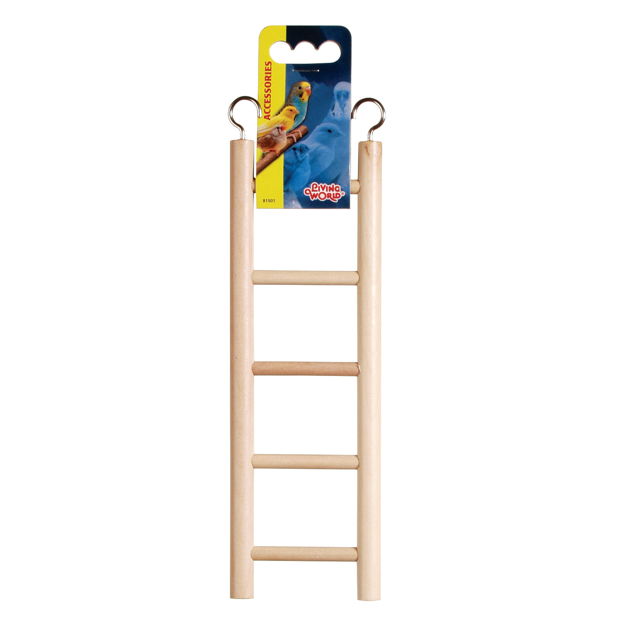 Échelle en bois pour oiseaux