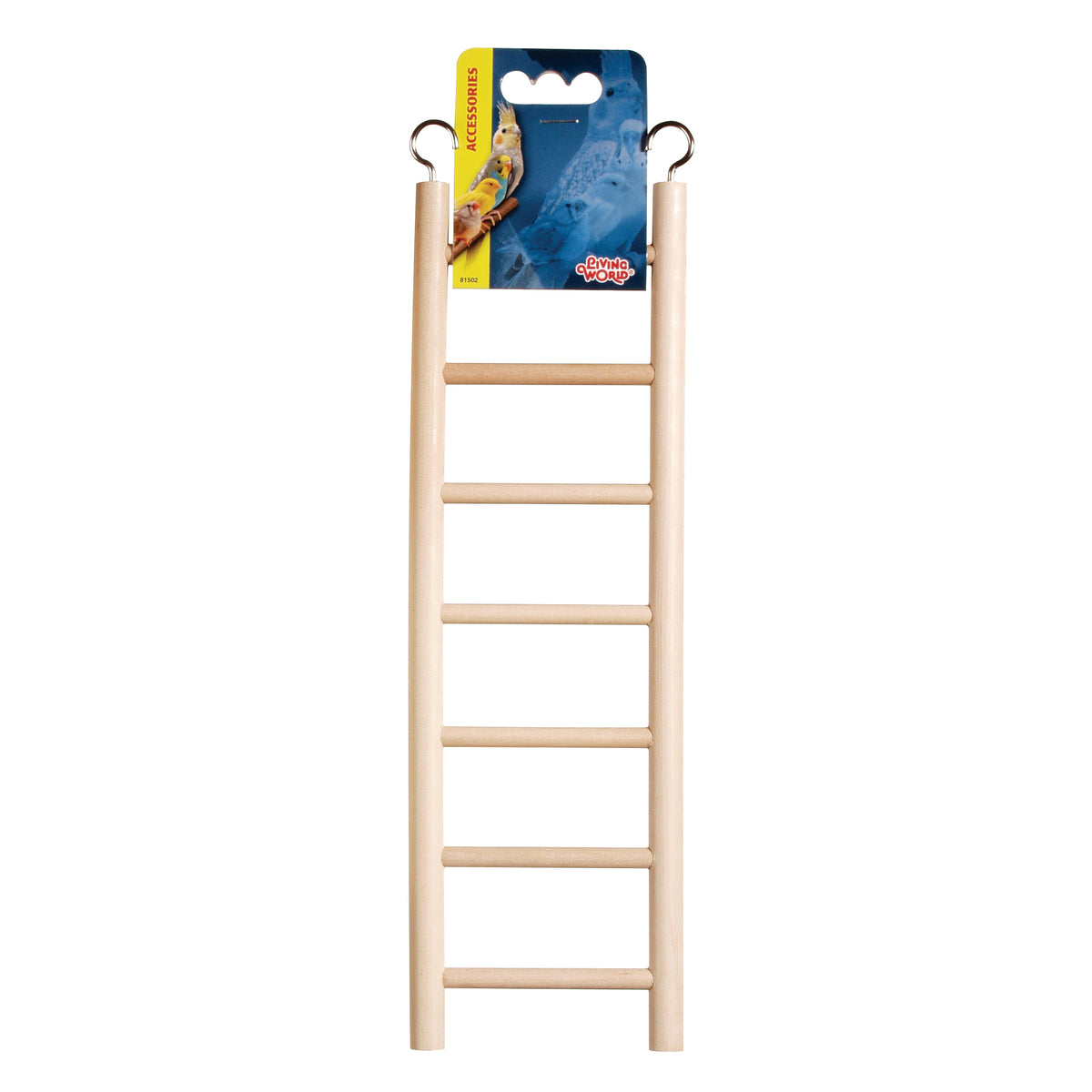 Échelle en bois pour oiseaux