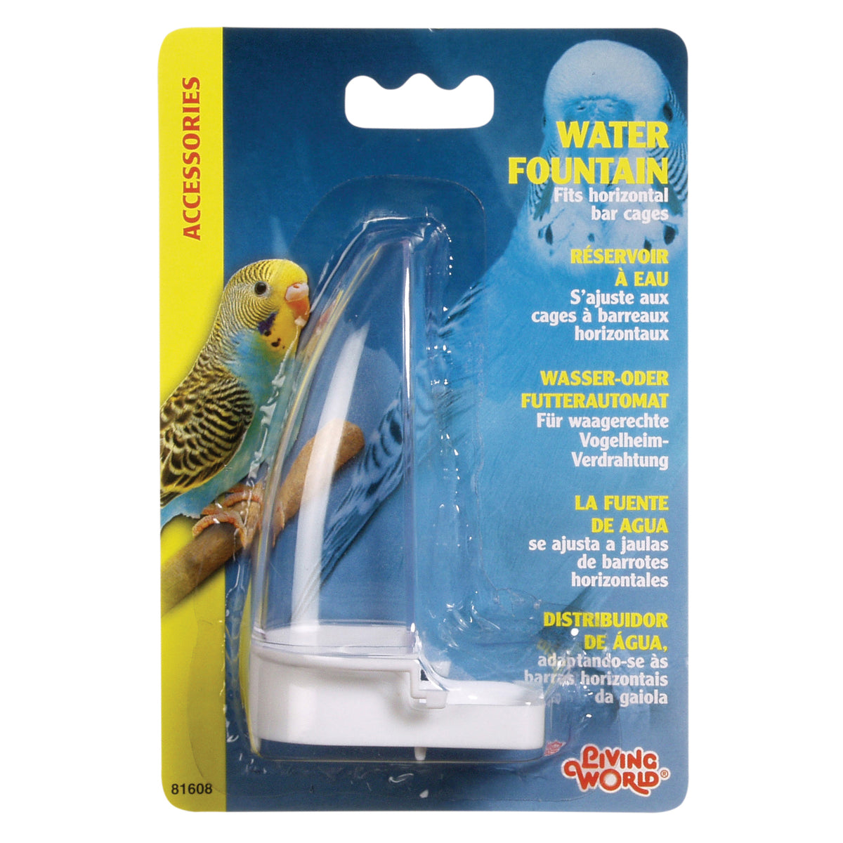 Réservoir à eau pour oiseaux