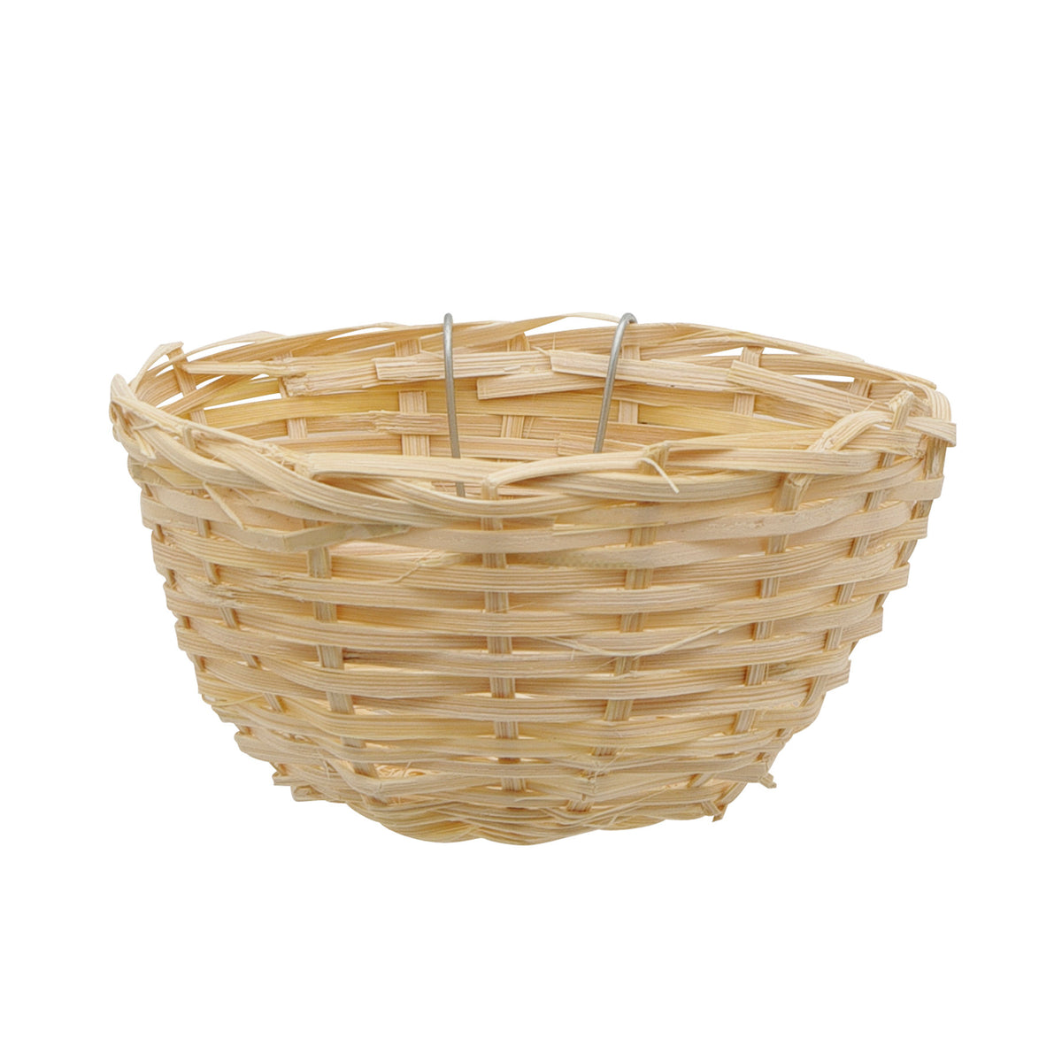 Nid rond en bambou pour serins, 11 x 5,5 cm