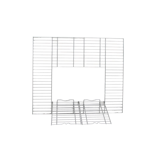 Grillage avant avec portes pour cages d'oiseaux